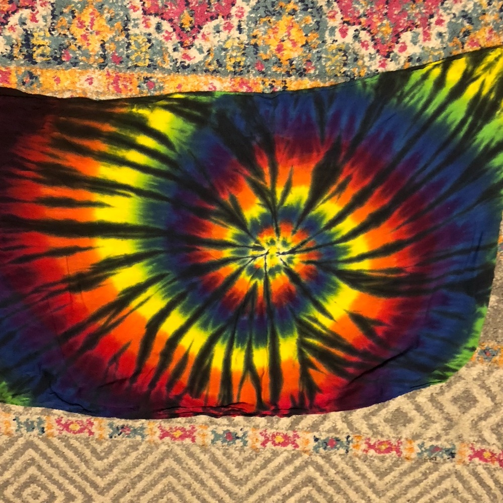 Tie Dye Infinity Loop Scarf